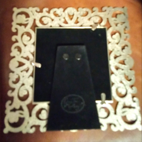 Green Tree Gallery pearl embellished picture frame 4X4. - Picture 3 of 4